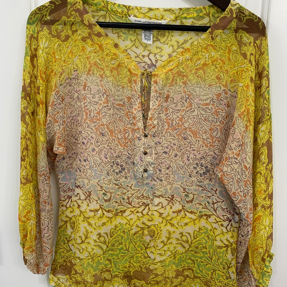 Bohemian Diane von Furstenberg Shirt